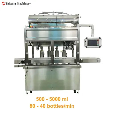 High Speed Laundry Detergent / Handwashing Fluid / Shampoo / Shower Gel Filling Machine