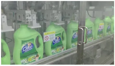 Suitable for Cosmetics, Food and Industrial Ointments Four - Head High - Speed Filling Capping Machine