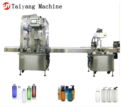 Suitable for Cylindrical Bottle Shape Six - Head Water Filling Machine