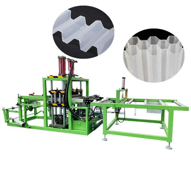 Plastic Copolymer Grade Sheet Machine Honeycomb Inclined Tube Used for Waste Water Treatment Machine